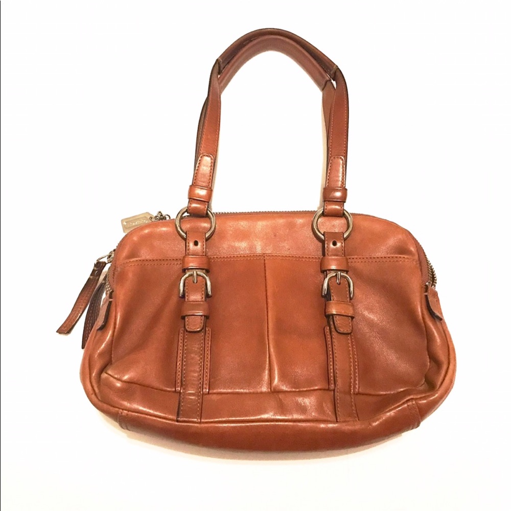 COACH | Cognac Brown Leather Purse